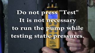 SDMN6 - Testing Total System Static Pressures