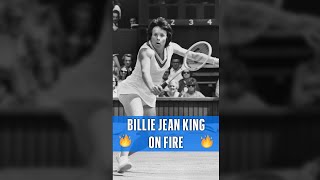 Billie Jean King RULES the court! 👑