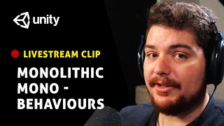 Unity GameDev Q&A — Monolithic MonoBehaviours