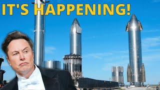 IT IS HAPPENING - The SpaceX Starship Orbital Launch