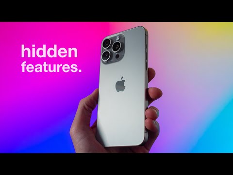 Hidden features of the iPhone 15 Pro!