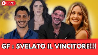 😱😱😱Svelato il nome del vincitore del Grande Fratello!!!