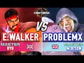 SF6 🔥 ENDING WALKER (Ryu) vs PROBLEMX (M.Bison) 🔥 Street Fighter 6 High Level Gameplay