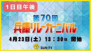 【アーカイブ】第70回兵庫リレーカーニバル（1日目午後：2022年4月23日）