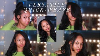 Versatile Flip Over Quick Weave | VERY NATURAL BEGINNER FRIENDLY