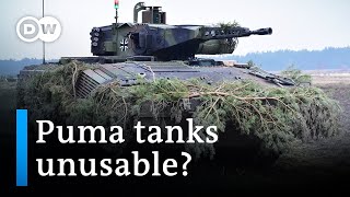 Germany puts orders for Puma tanks on hold | DW News