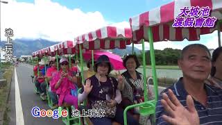 池上玩家-109年7月29日 黃菱鈺親友團-池上接龍拉拉車