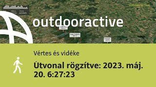 Interaktív 3D-s repülés: Útvonal rögzítve: 2023. máj. 20. 6:27:23