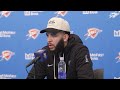 full post game media availability okc thunder vs miami heat february 12 2025