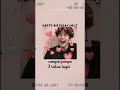 Happy birthday and Happy Military Baekhyun Oppa