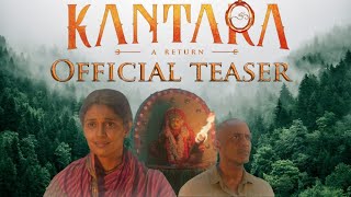 Kantara Chapter 1 - A Return | Rishab Shetty,Sapthami Gowda | #hombalefilms  #kantara |