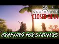 HOW CRAFTING WORKS IN NEW WORLD - Amazon Games Studio New World Closed Beta