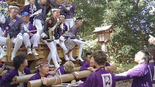 【HD高画質】 平成30年 錦織 だんじり 3 富田林市 南河内だんじり祭 錦織神社 2018‎年‎10‎月‎13日