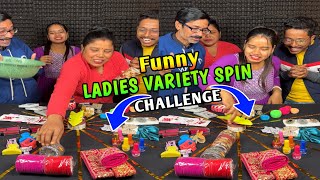 Ladies Variety All Item Spin Win Game Challenge With Family