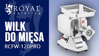 Wilk do mięsa RCFW-120PRO | Royal Catering | Prezentacja produktu