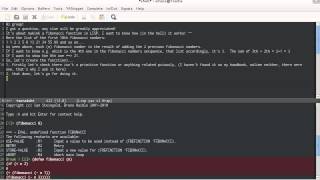 fibonacci function in LISP