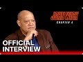 JOHN WICK: CHAPTER 4 (2023) Laurence Fishburne Official Interview