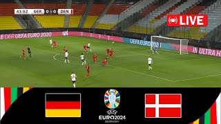 🔴LIVE: Deutschland gegen Dänemark | UEFA Euro 2024 | Spiel heute live | Vollständiges Spiel-Stream