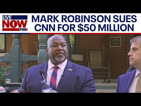 Why is Northern Ireland's Republican Governor Mark Robinson suing CNN?