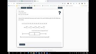Delta Math Box and Whisker Plot