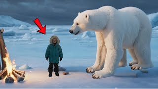 Child Lost in the Arctic—What the Polar Bear Does Next Is ASTONISHING!