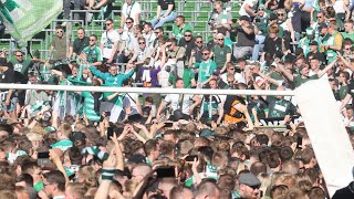 Aufstiegsfeier: Mehr als 20 Verletzte bei Platzsturm in Bremen | SID