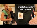 ErgoBaby Original Baby Carrier - REVIEW & HOW TO Use with Newborn (without infant insert) ErgoBaby Original Baby Carrier - REVIEW & HOW TO Use with Newborn (without infant insert)