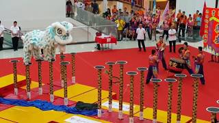 2017 18th Malaysian National Lion Dance Championship吉兰丹兴安会馆醒狮团 Score: 8.70