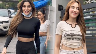 Mahira Sharma And Nikki Tamboli Spotted At Andheri