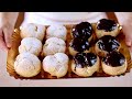 BIGNÉ ALLA CREMA E AL CIOCCOLATO Ricetta Facile di Benedetta - EASY CHOUX PASTRY RECIPE