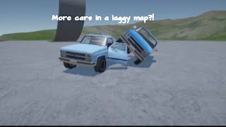 Cindy car drive but everytime i crash i add another car