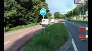 Verkeerschaos in 's Heerenbroek