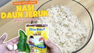 MASAK CEPAT DAN ENAK, IDE BIKIN BEKAL CUMA 5 MENIT: NASI DAUN JERUK FAVORIT🥰