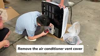 Why is the installation of coku v20 light truck air conditioner so fast?