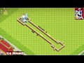 A Trap Line for Victory Eagle Artillery vs Super Troops [200 Housing Space]  #clashofclans #viral