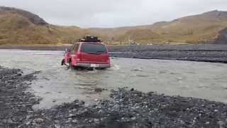 Testing Iceland's Krossa River