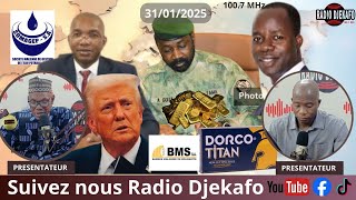 RADIO DJEKAFO 31 JANVIER DABA TOUNKARA ET BOUBACAR TRAORE