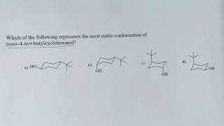 Disubstituted cyclohexane example 1