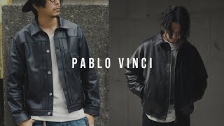 【PABLO VINCI】JAMES GROSE コラボのレザージャケットと今年もやりますレザーダウン。