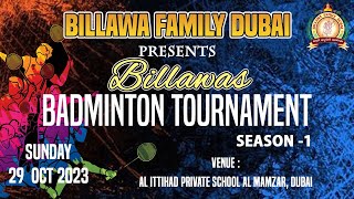 Billawas Badminton Tournament 2023|Highlights