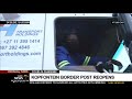 Kopfontein border reopens
