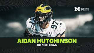 Detroit Lions select Aidan Hutchinson with 2nd pick | 2022 NFL Draft Highlights 🎥