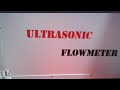 Cara menggunakan alat ukur ULTRASONIC FLOWMETER