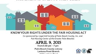 Fair housing know your rights