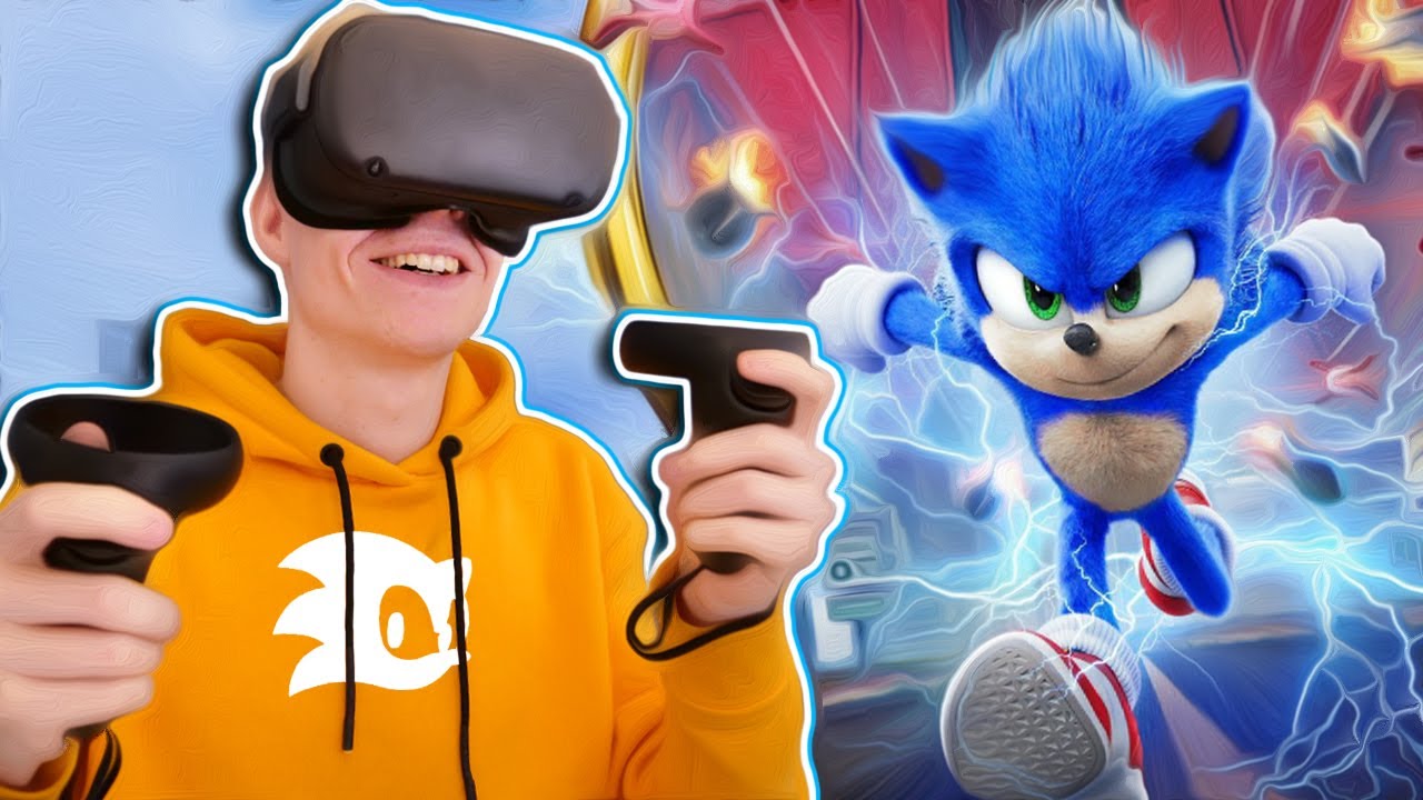 I Am Sonic The Hedgehog In Virtual Reality Sonic Vr Experience