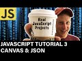 JavaScript Tutorial 3 Canvas & JSON