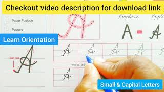 Cursive writing a to z, download cursive handwriting practice worksheets pdf, preschool worksheets