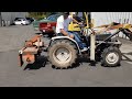 vintage satoh buck tractor