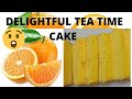 Orange tea cake recipe by passionate cooking and baking!! Enjoy your tea time with this recipe