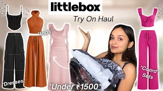 Littlebox Try On Haul💕~Under ₹1000 | Co-ord Sets, Dresses, Haul | Trendy Collection😍#haul#clothing